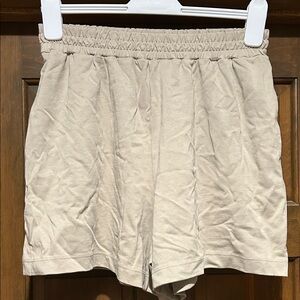 Madewell Women's Tan High Waisted Shorts